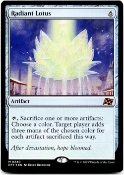Radiant Lotus (FOIL) - [Aetherdrift] Magic MTG NM - Image 3