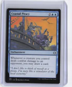 MTG Jumpstart #144 Coastal Piracy Uncommon - Image 1