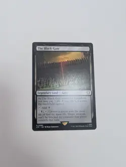 MTG - The Black Gate - Commander: Lord of The Rings NM/M Condition - Image 1
