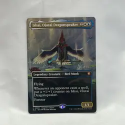 Ishai, Ojutai Dragonspeaker (Borderless) - Commander: Bloomburrow (BLC)(89) -MTG - Image 1