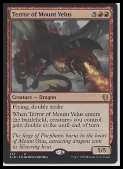 Terror of Mount Velus – Theros Beyond Death | MTG Red Dragon - Image 1