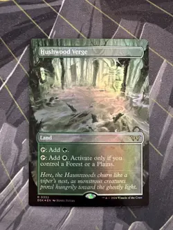 Hushwood Verge (Borderless) Duskmourn: House of Horror Foil - Image 1