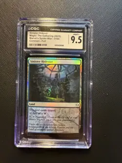 2025 Magic MTG Marvel's Spider-Man Sinister Hideout Foil #0184 CGC 9.5 - Image 1