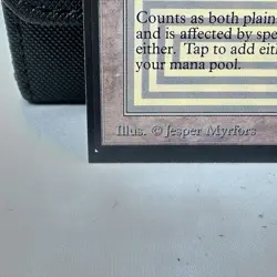 1993 SCRUBLAND Magic the Gathering Collector's Edition CE MTG Sharp Corners - Image 4