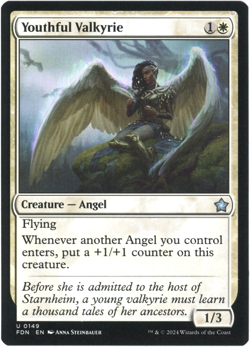 Youthful Valkyrie - Foundations - Magic the Gathering (MTG) - Image 1