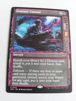 Demonic Counsel (Showcase) Duskmourn: House of Horror Regular - Image 1