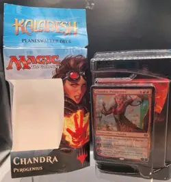 MTG Magic Chandra Pyrogenius Planeswalker Deck Kaladesh, Open Box Deck Only - Image 1