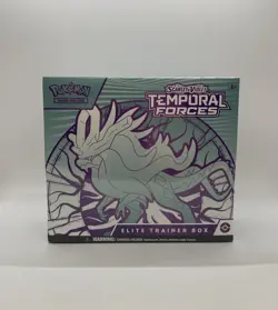 Pokemon TCG Scarlet & Violet Temporal Forces Factory Sealed Elite Trainer Box - Image 1