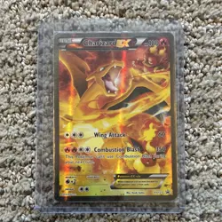 Pokemon Charizard EX Black Star Promo Holo XY121 Combustion Blast Card - Image 1