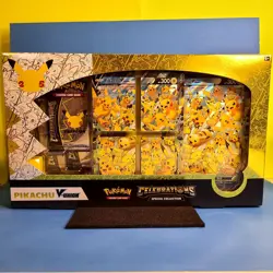 Pokemon TCG: Celebrations Special Collection Box Pikachu V-Union SWSH - Sealed - Image 1