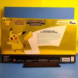 Pokemon TCG: Celebrations Special Collection Box Pikachu V-Union SWSH - Sealed - Image 2
