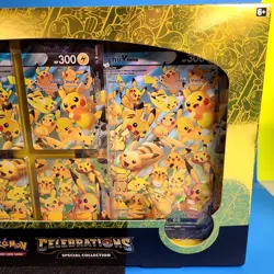 Pokemon TCG: Celebrations Special Collection Box Pikachu V-Union SWSH - Sealed - Image 4