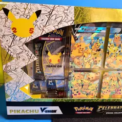 Pokemon TCG: Celebrations Special Collection Box Pikachu V-Union SWSH - Sealed - Image 5