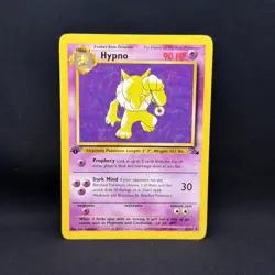 1999 1st Edition Hypno 23/62 Pokemon Fossil Regular Near Mint - Image 1