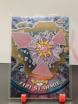 2000 Topps Chrome Pokemon Cards - Series 2 - Starmie #121 NM/LP - Image 1