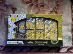 Pokemon TCG Celebrations Special Collection Pikachu V Union Box Factory Sealed 820650809156 - Image 1