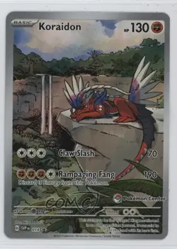 Koraidon (Pokemon Center) Pokemon Scarlet & Violet Black Star Promo #014 - Image 1