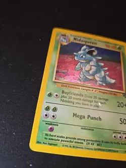 Nidoqueen 7/64 Rare Holo 1999 Jungle Set WOTC Pokemon Cards MP - Image 3