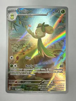 Pokemon Dolliv 200/198 Scarlet & Violet Base Illustration Rare Holo - Image 1