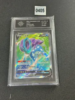Pokemon TCG S-Chinese Card Suicune V Holo Mint Sword&Shield CS4.5C-065 Grade 10 - Image 1