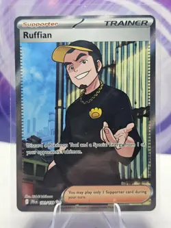 Ruffian 181/159 Sv09: Journey Together Holo Full Art Trainer Pokemon NM - Image 1