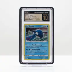 Pokemon Kyogre Cosmos Holo #036/159 Crown Zenith 2023 - CGC 10 PRISTINE - Image 1