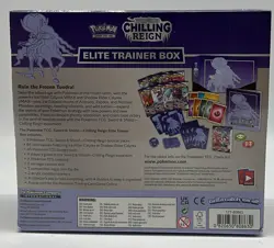 Pokemon TCG Sword & Shield Chilling Reign Elite Trainer Box SEALED NEW - Image 4
