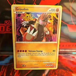 Pokemon TCG Groudon Call of Legends 6/95 Holo Rare Basic NM - Image 1