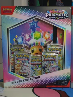 Pokemon TCG Prismatic Evolutions Binder Collection SV8.5 Sealed Lot of 2 - Image 2