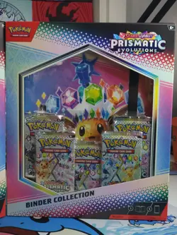 Pokemon TCG Prismatic Evolutions Binder Collection SV8.5 Sealed Lot of 2 - Image 3
