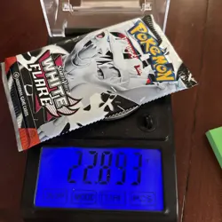 Heavy 22.89! Pokemon TCG SV10.5 White Flare Booster Pack Sealed! Demi-God PackU! - Image 1