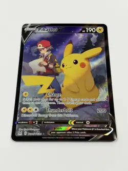 Pokemon TCG Pikachu V TG16/TG30 SWSH11 Lost Origins Trainer Gallery Holo LP - Image 4