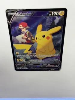 Pokemon TCG Pikachu V TG16/TG30 SWSH11 Lost Origins Trainer Gallery Holo LP - Image 5