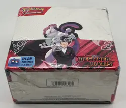Pokemon TCG Destined Rivals Booster Box Sealed w/ Plastic Case - Image 2