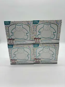 Lot of (4) Pokemon Center Exclusive S&V 151 Elite Trainer Boxes SEALED PC ETB - Image 1