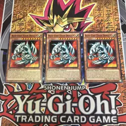 Yugioh - Blue-Eyes Toon Dragon DPBC-EN043 1st Edition VLP/NM X3 - PLAYSET - SDP - Image 1