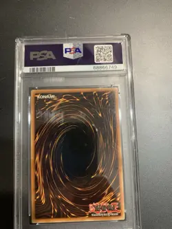Yugioh MRD Thousand Dragon Reverse Foil Error Psa 9 - Image 2