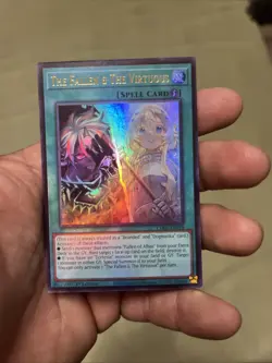 Yu-Gi-Oh! TCG The Fallen & The Virtuous (Secret Rare) CH01-EN019 Near Mint - Image 2