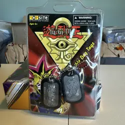 2002 Yu-Gi-Oh! Collectible Dog Tag Summoned Skull - Image 1