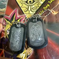 2002 Yu-Gi-Oh! Collectible Dog Tag Summoned Skull - Image 2