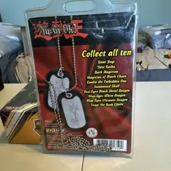 2002 Yu-Gi-Oh! Collectible Dog Tag Summoned Skull - Image 3