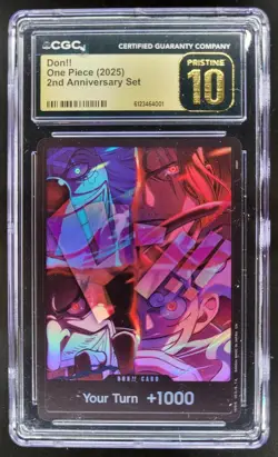 2025 ONE PIECE DON!! 2ND ANNIVERSARY SET CGC 10 A PRISTINE PT - Image 1