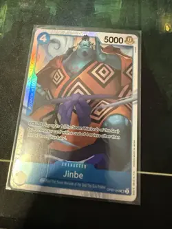 One Piece CCG Jinbe OP07-045 SR 500 Years in the Future English - Image 1