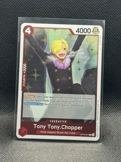 Tony Tony.Chopper PRB-02 OP10-011 Rare Foil The Best Vol 2 One Piece tcg - Image 1