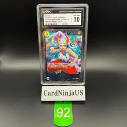 CGC 10 GEM MINT Yamato Flagship Battle OP04-112 PROMO SR One Piece [PAR] 92 - Image 1