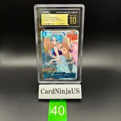 CGC 10 PRISTINE Nefeltari Vivi SR EB02-026 Promotion Pack Ex Vol. 3 ONE PIECE 40 - Image 1