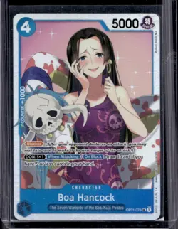 2022 One Piece Romance Dawn Boa Hancock Super Rare #OP01-078 - Image 1
