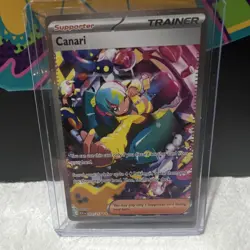 Pokemon TCG Canari 291/217 Me: Ascended Heroes Trainer Supporter Full Art Card - Image 1