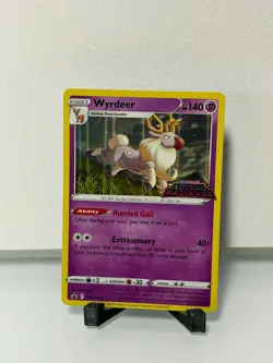 Wyrdeer SWSH206 Sword & Shield Black Star Promo Holo Stamped Pokemon Card - Image 1