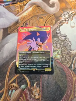 Sonic The Hedgehog MTG Secret Lair - Pack Fresh - - Image 1